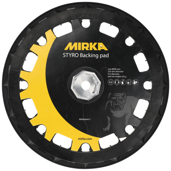 Brillux Mirka LEROS Schleifteller Grip Styro, 225 mm