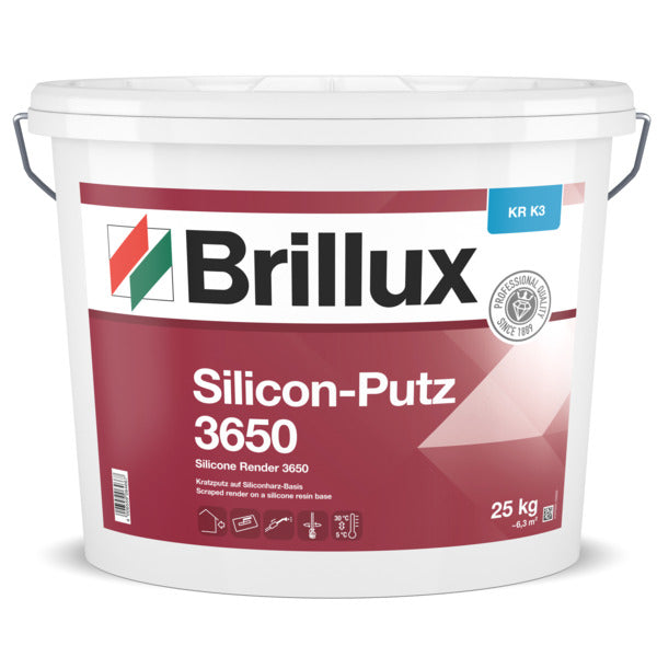 Brillux Silicon-Putz KR K3 3650 mit Protect-Ausstattung 25 kg