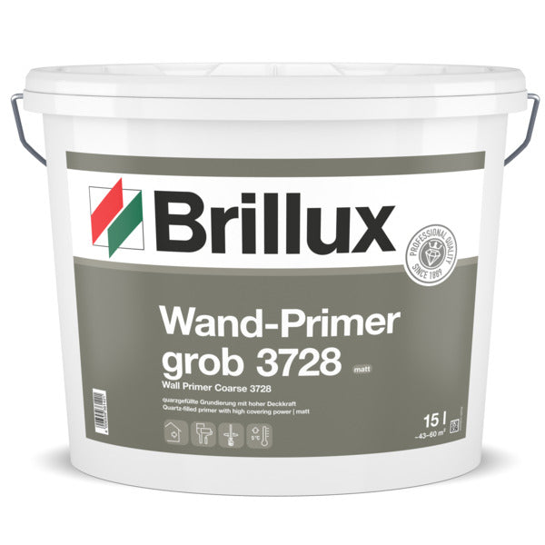 Brillux Wand-Primer grob 3728 weiß 15 l